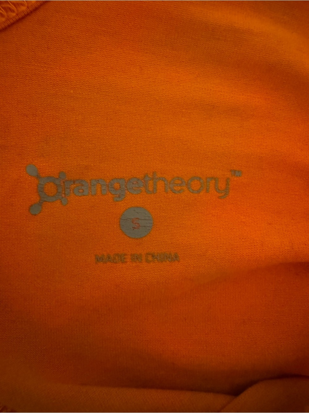 Orangetheory Orange Workout Tank with 'Run Rep Row Repeat' Graphic - Picture 3 of 3
